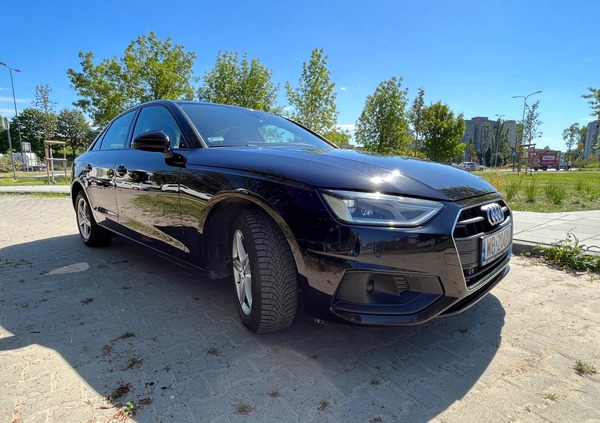 Audi A4 cena 84000 przebieg: 147000, rok produkcji 2019 z Warszawa małe 631
